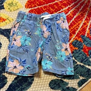OshKosh B'gosh Denim Floral Kids Shorts